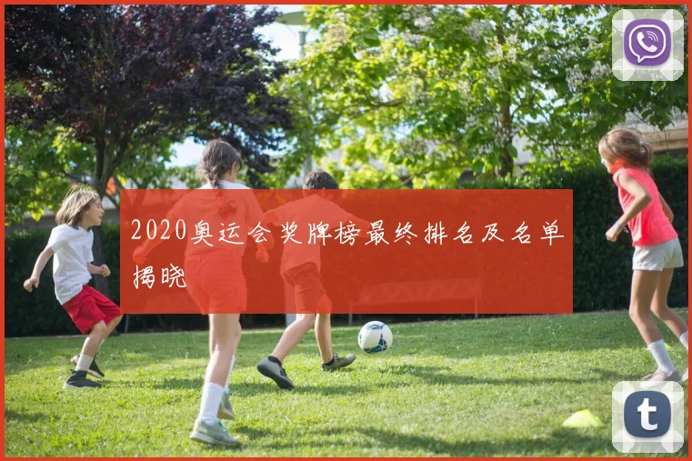 2020奥运会奖牌榜最终排名及名单揭晓